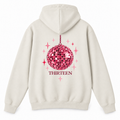Sudadera Bola Disco Rosa Crema – THIRTEEN