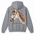 Sudadera Caballo Gris – THIRTEEN