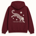Sudadera Thirteen Jaguar Vino